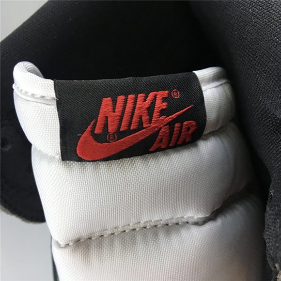Air Jordan AJ1 High Sports casual shoes（Black White Red） main image 9